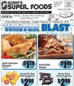 sonny's super foods|sonny's super foods weekly ad.